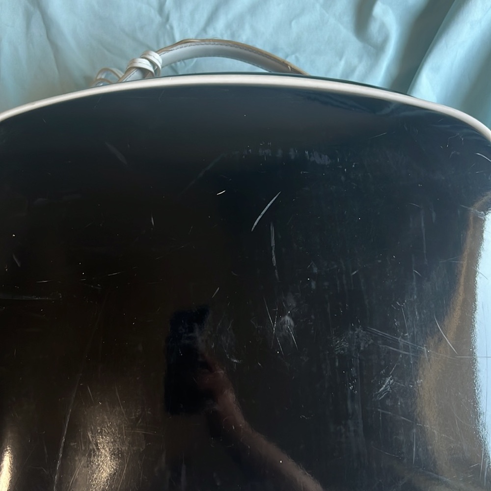 Kate Spade Patent Leather Carry On Luggage Gem